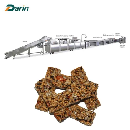 Granola Bar Cereal Bar Cutting Line