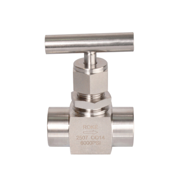 Super Duplex Stainless Steel F53/2507 Socket Weld Needle Valve 6000psi