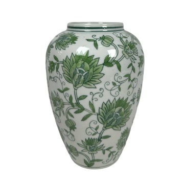 RXAE-FL24 Series Green and White Porcelain Vase - Cheap Home Decoration