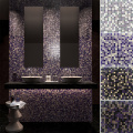 Gạch ốp tường trang trí bằng kính Mosaic hỗn hợp