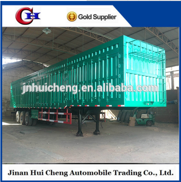 New strong closed box trailer 3 axles enclosed box trailer