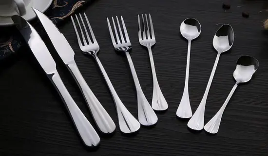 8 Piece Stainless Steel Dinnerware Set Wholesale