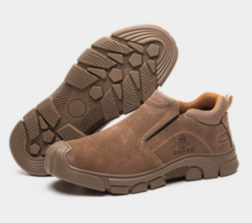 Breathable Prevent Puncture Steel Toe Woodland Safety Shoes
