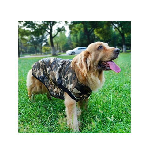 Büyük köpekler için Camo köpek ceket ceket