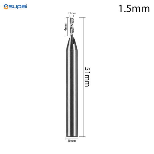 HSS 2Flute End Mill Bitt для дерева