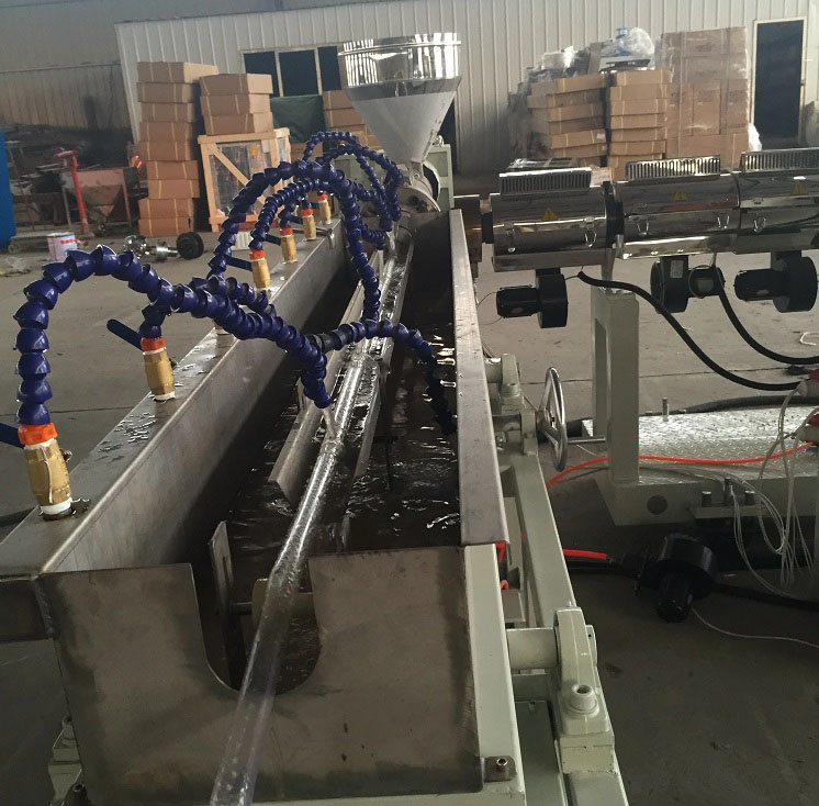 PVC soft hose making machine