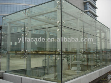 YLJ Aluminum Point Fixing Curtain Wall