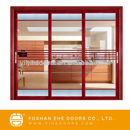 3 tracks 3 doors sliding doors/aluminum door/glass door