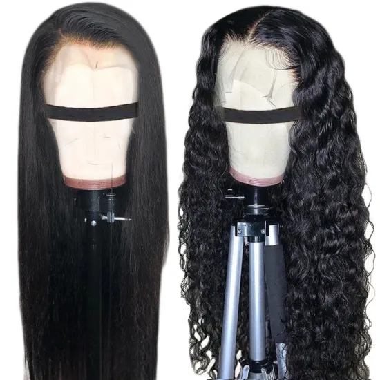 Long Full lace Human Hair Wigs Transparent HD Glueless Full Lace Wig 13X6 Lace Front Wig Human Hair For Black Women