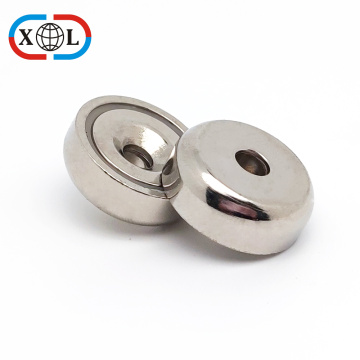 Round Neodymium Magnet with Countersunk Hole