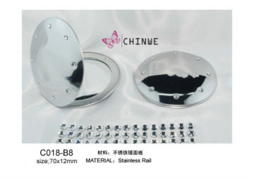 Small round Foldable makeup mirror/ handheld professional staninless rail makeup mirror with rhinstones