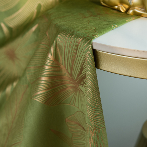 Sound Insulation Curtain Knitted Bronzing Velvet Fabric
