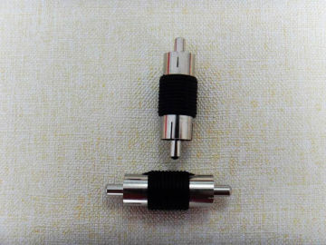 2013 new rca connectors rca plug to rca plug audio connector