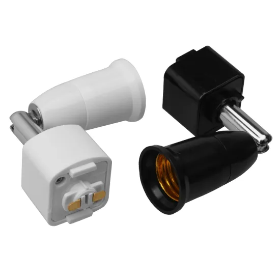 2-Wire Track Light Bracket for E27 Bulb Holder - LED Track Light Adapter