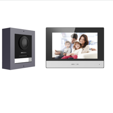 RICHSECU 7-inch TFT Screen Video Intercom Kit HIK HK DS-KIS602(B)