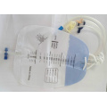 Urinary Drainage Bag with Anti-Reflux Flutter Valve