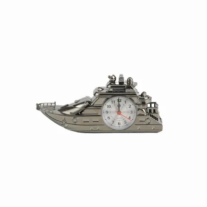 Customized Home Decor Ship Shape Alarm Clock
