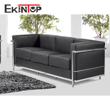 Modern Adjustable Heated Leather Sofa with Removable Cloud Red Back Rest