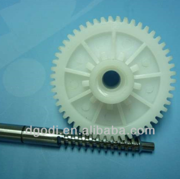 small plastic nylon worm gear