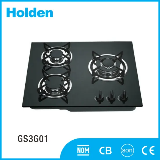 China supplier 3 burner gas stove cast iron burner price GS3G01