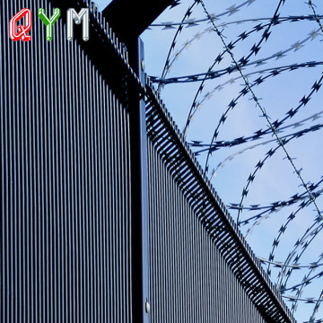 Airport Security Fence Panel Barbed Wire Prison Fence