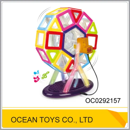 Plastic magnetic building blocks toys for kids OC0292157