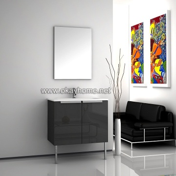 PVC Foil Coated Bathroom Cabinet