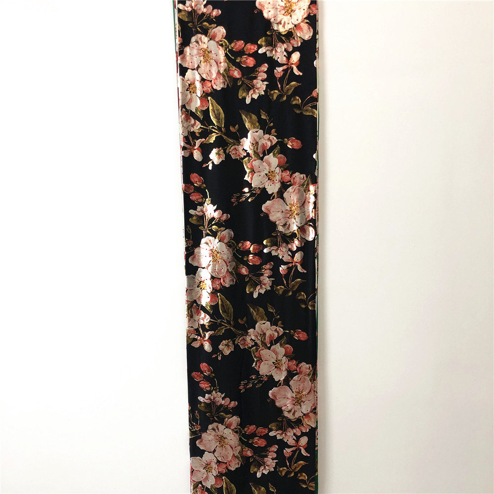 3d Foil Rayon Fabrics