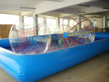 Inflatable Water Pool with Water Ball