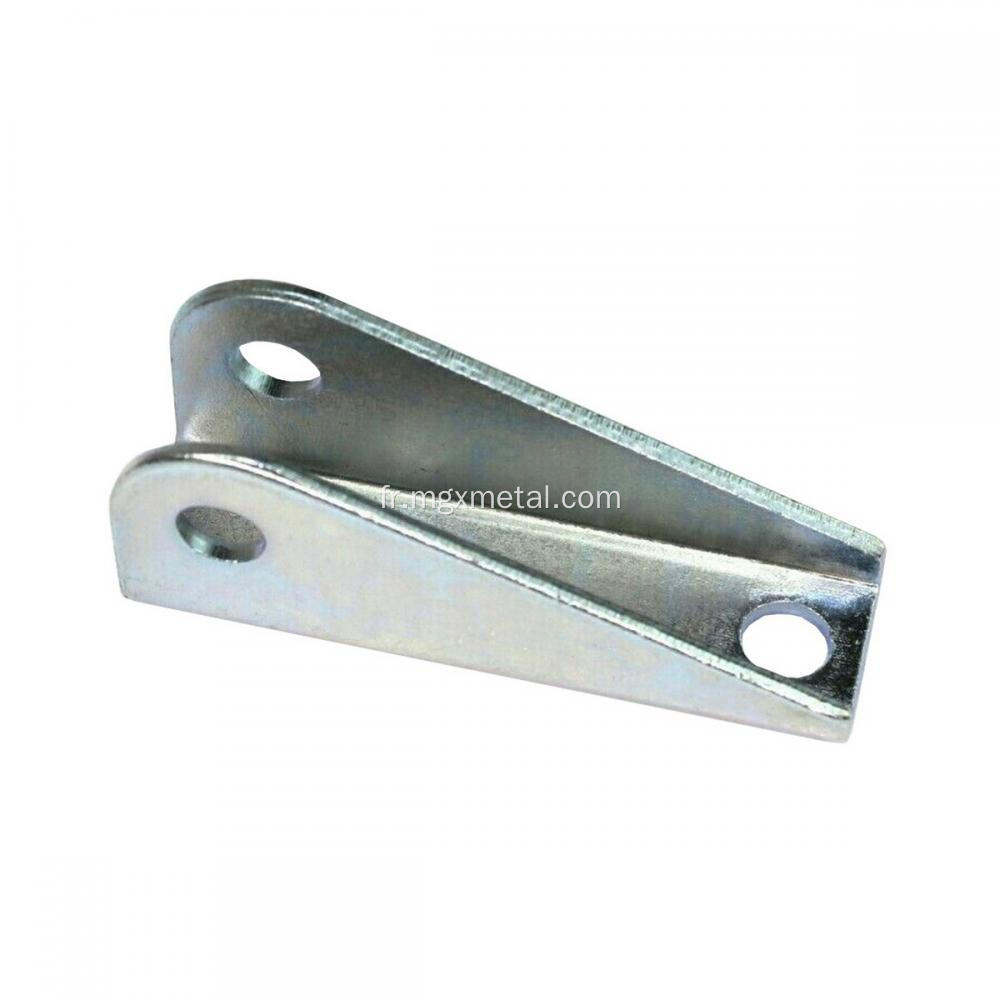 Support d'ancrage de câble de porte de camion métallique à zinc