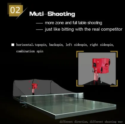 Smart Automatic Serving Table Tennis Trainer Machine