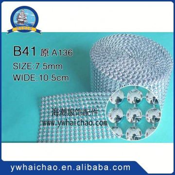 Latest good quality crystal mesh with many colors