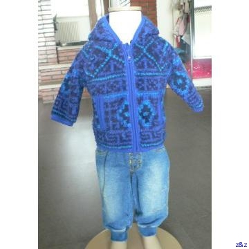 Baby pile jacket