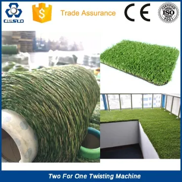 Made In China artificial grass yarn two for one twisting machinery
