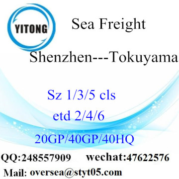 Shenzhen Port Sea Freight Shipping Para Tokuyama