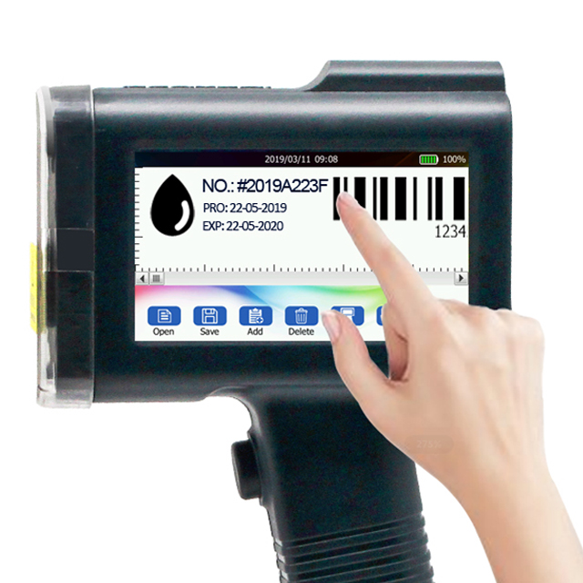 குறைந்த எடை ஆன்லைன் வெப்ப இன்க்ஜெட் அச்சுப்பொறி Light Weight Online Thermal Inkjet Printer