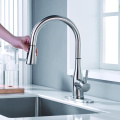 stainless steel kitchen faucet