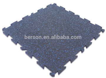 fitness interlocking flooring/synthetic interlocking flooring tiles/sound absorbing interlocking floor tiles