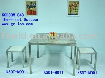 2014 Stainless Steel New Combination Dining Funiture