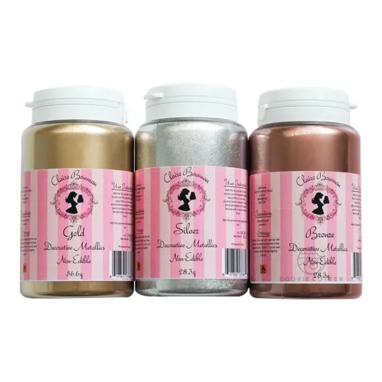 Cake Powder Gold/Silver/Rose Gold - Non-Consumable Cake Decoration Tools