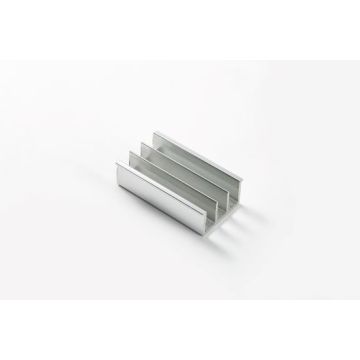 Aluminum motor heat sink