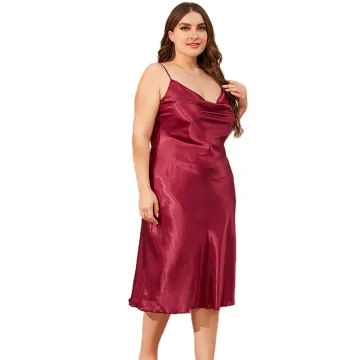 Luxurious Solid Silk Sleepwear: Discover Seda Pura Plus Size Pajamas, Nightgowns, and Onesies for Ladies in Satin