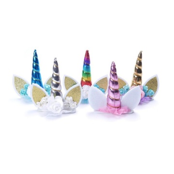 Hot Selling Colorful Happy Birthday Cake Topper for Party Decoration