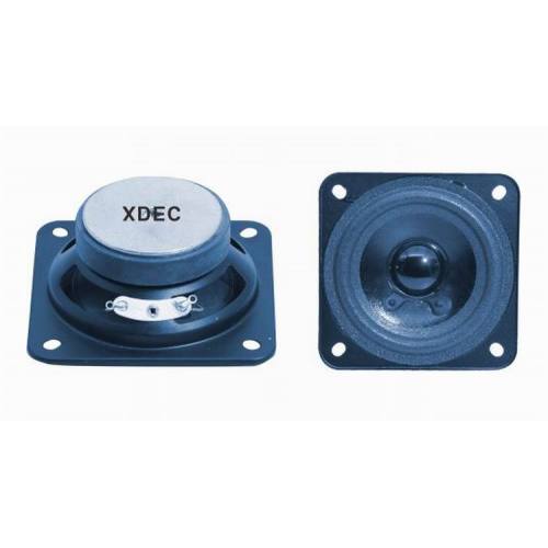 2.75 inch 4ohm 8w 87dB fullrange square speaker