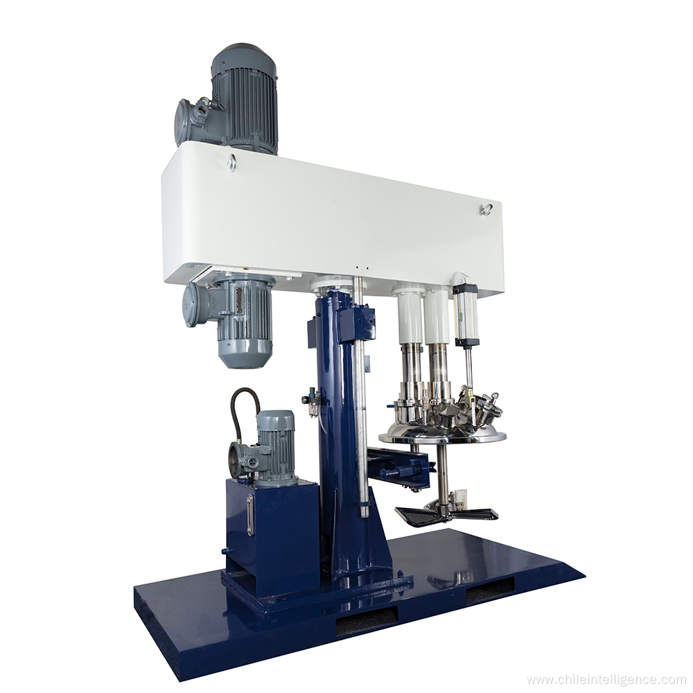 Double shaft butterfly mixing making machine for ink