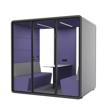 Modern Portable Multi-size Soundproof Acoustic Office Telephone Booth for Office