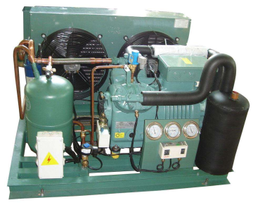 Bitzer air-cooled compressor for cold storage