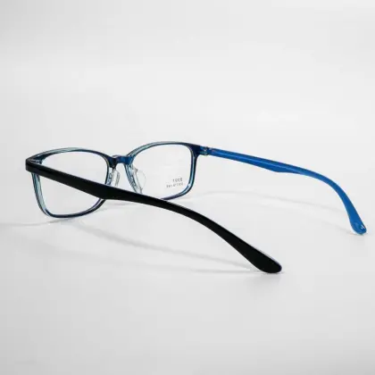 Durable Round Face Royal Blue Eyeglasses Frame