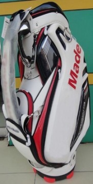 White/Red PU 2013 Hot Taylor Golf Cart/Stand Bag