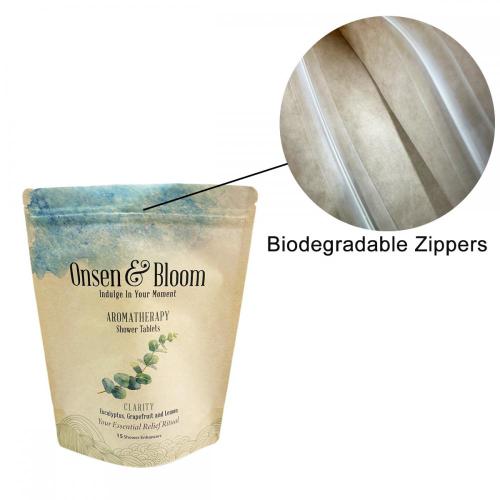 8oz biodegradable compostable coffee bean bags